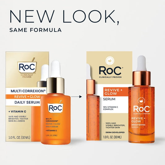 RoC Multi Correxion Revive + Glow Daily Serum with Vitamin C 30ml