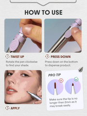 Sheglam The Everywhere 4-In-1 Pen-Multicolor