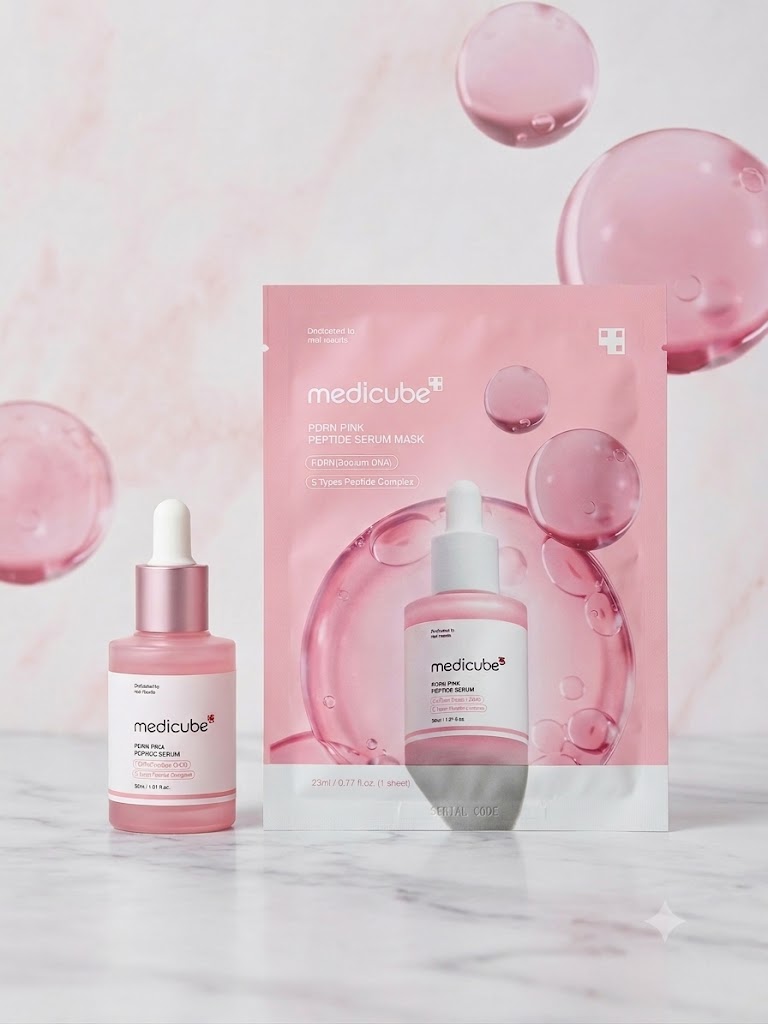 Medicube PDRN Pink Peptide Serum Mask (23ml)