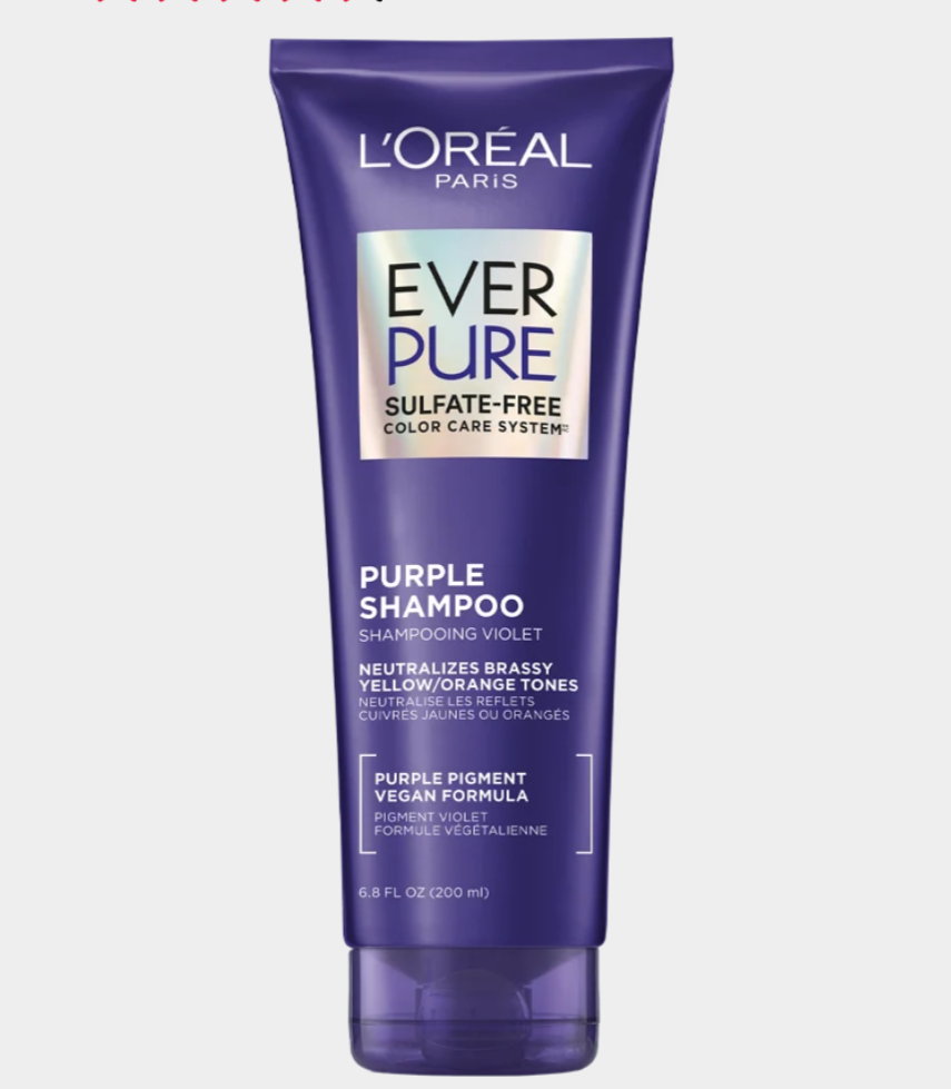 L'Oreal Ever Pure Sulfate-Free purple Shampoo 200ml