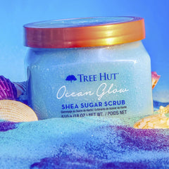 Tree hut ocean glow shea sugar scrub 510g