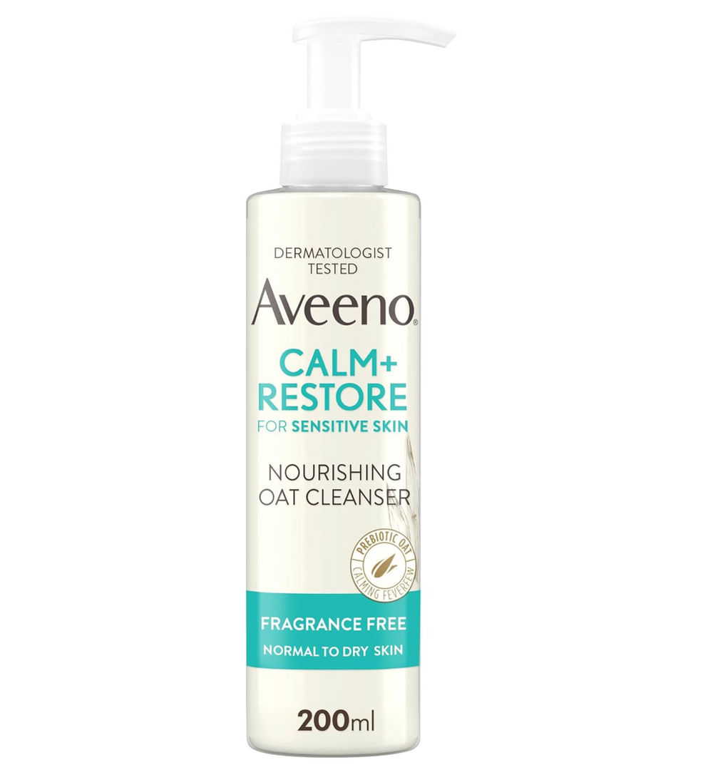 Aveeno Calm + Restore Nourishing Oat Cleanser 200 ml