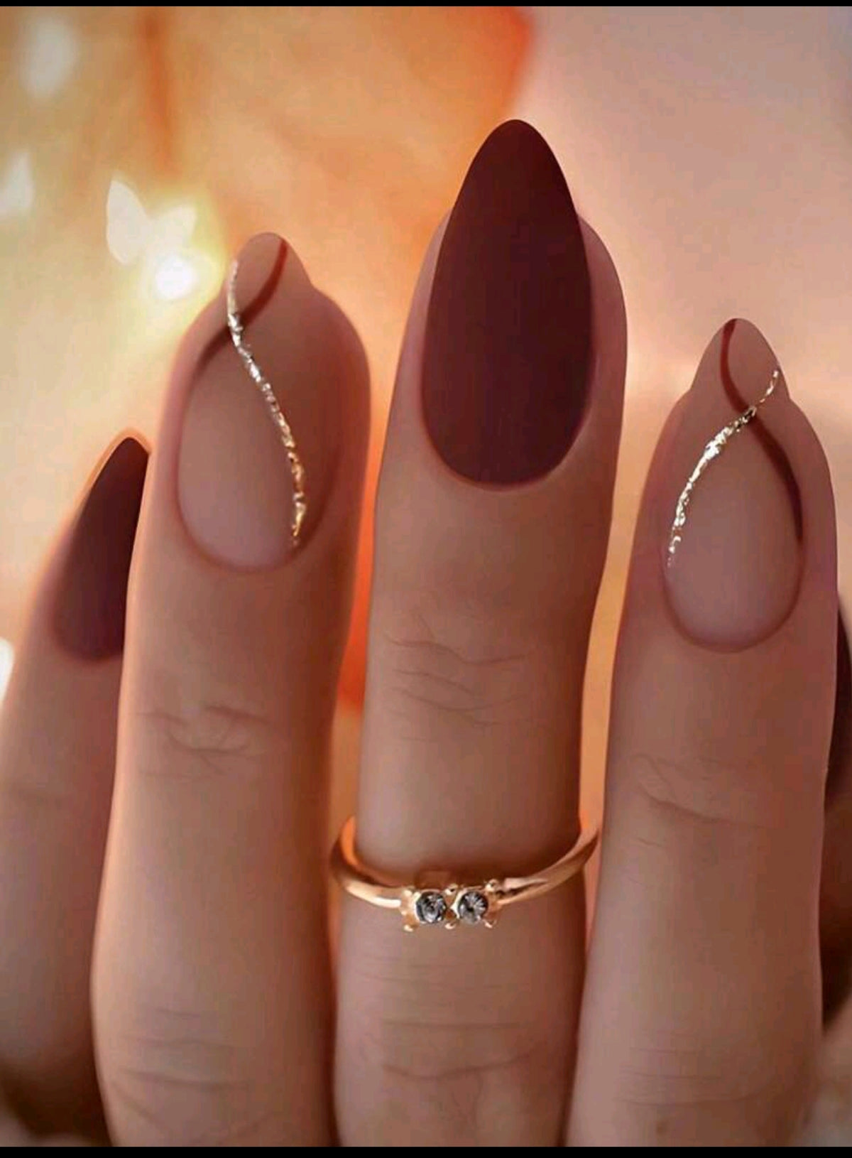 Shein Almond Shaped Nails 24pcs (no Box)