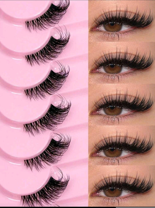 Shein cat eye lashes 9 pairs