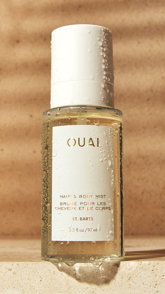 OUAI St. Barts Hair and Body Mist 25ml MINI (packaging slightly scratched)