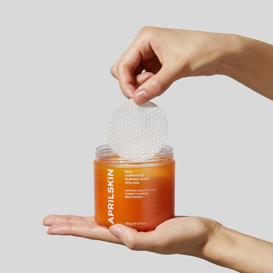 April Skin Real Carrotene Acne Clarifying Vita Pad 60 pads