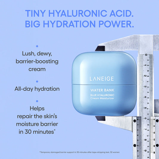 LANEIGE WATER BANK BLUE HYALURONIC CREAM MOISTURIZER 20 mL