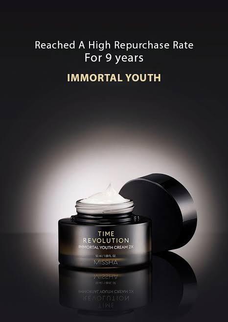 Missha Time Revolution Immortal Youth Cream 2x 50ml