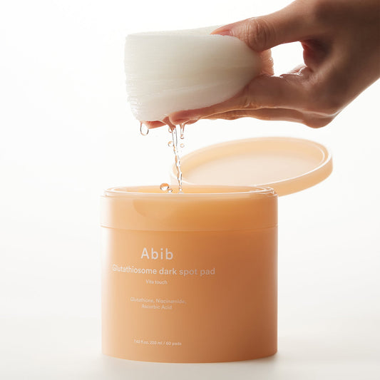 Abib Glutathiosome dark spot pad Vita touch 60pads