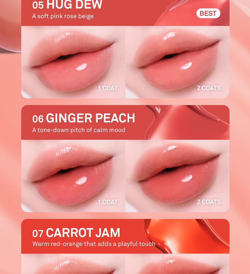 Hince Raw Glow Dewy Ball 3.5g (01 Raw Rose Dew)