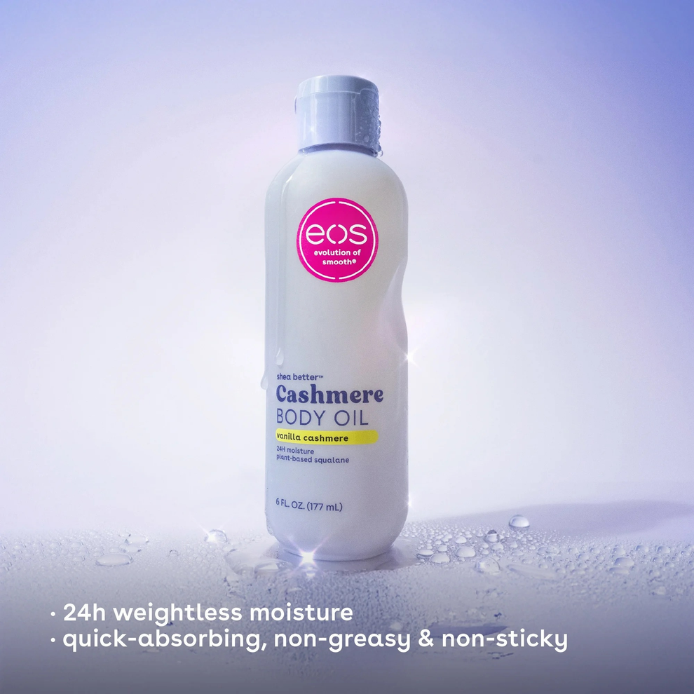 EOS Shea Better Body Oil - Vanilla Cashmere (177ml)