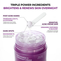 Jumiso Niacinamide 5 + Overnight Cream 50ml