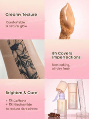 Sheglam Hideaway Full-Coverage Concealer-Pink