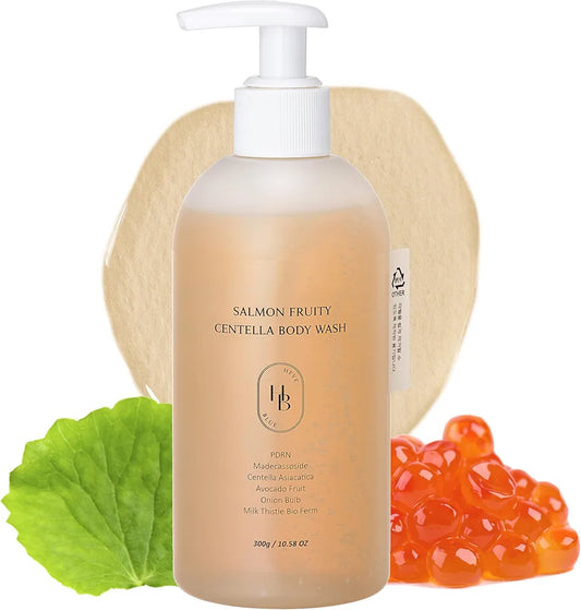 HEVEBLUE Salmon Fruity Centella Body Wash