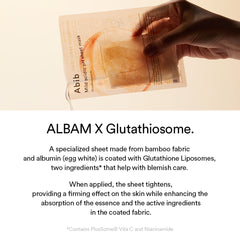 Abib Mild Acidic pH Sheet Mask Glutathiosome