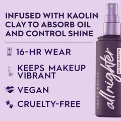 Urban Decay ALL NIGHTER ULTRA MATTE SETTING SPRAY 118ml