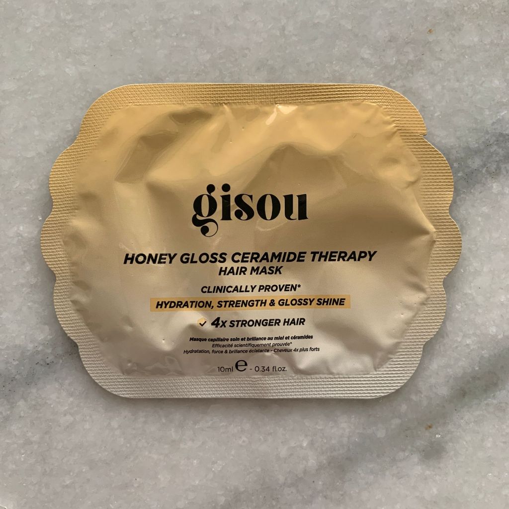 Gisou Honey Gloss Ceramide Therapy Hair Mask 10ml sachet