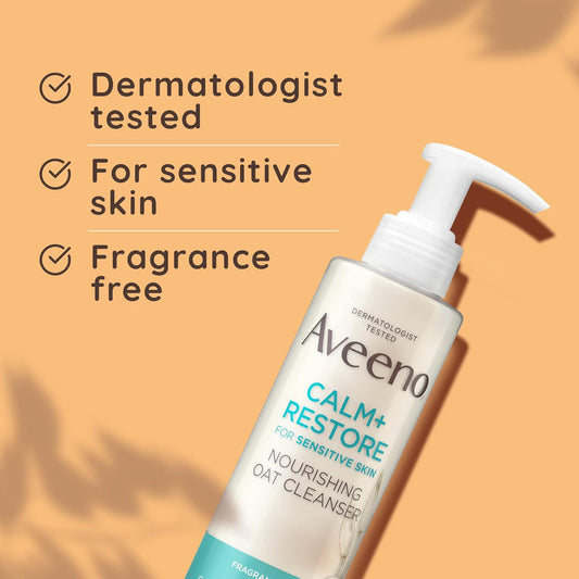 Aveeno Calm + Restore Nourishing Oat Cleanser 200 ml