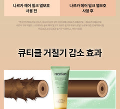 Narka Core Rebuild Straight Slick Hair Milk 150ml No Wash Treatment