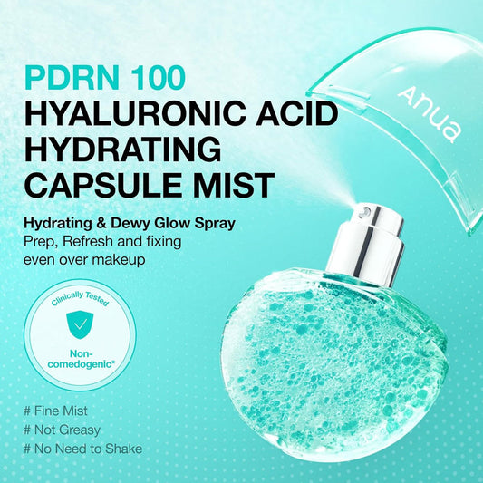 Anua PDRN Hyaluronic Acid Hydrating Capsule Mist Mini 30ml