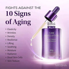 Missha - Time Revolution Night Repair Ampoule 5X NEW 50ml