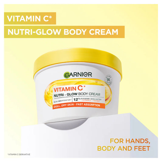 Garnier Body Superfood Nutri-Glow Cream - Vitamin C & Mango 380ml