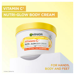 Garnier Body Superfood Nutri-Glow Cream - Vitamin C & Mango 380ml
