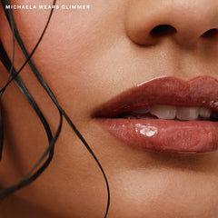 The Rare Beauty  Positive Light Luminizing Lip Gloss in  Glimmer full-size, 3.3 mL (no box)