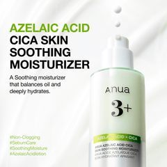 Anua Azelaic Acid CICA Skin Soothing Moisturizer 100ml