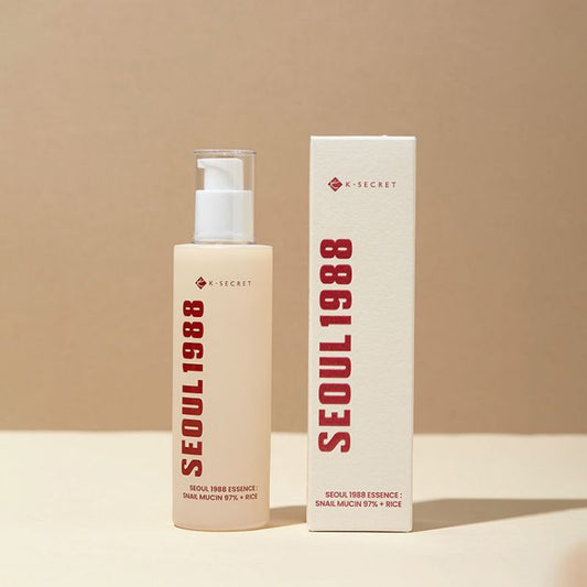 KSECRET SEOUL 1988 ESSENCE : SNAIL MUCIN 97% + RICE 100ml