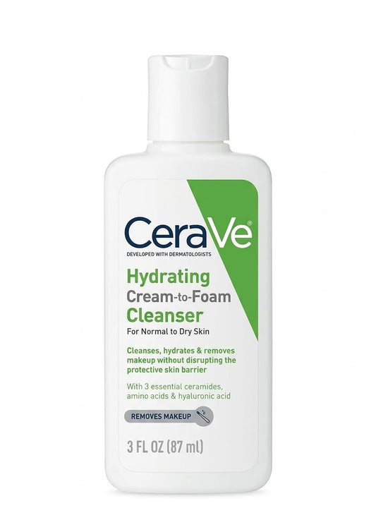 Hydrating Cream-To- Foam Cleanser (For normal To Dry Skin)