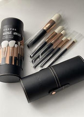 Morphe Rose Away 6-Piece Travel Makeup Brush Set