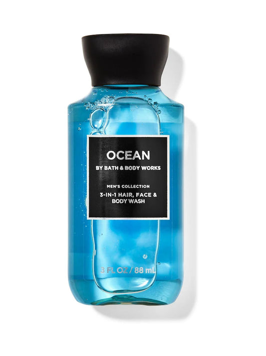 Bath & Body Works Ocean Travel Size Body Wash 3 fl oz / 88 ml