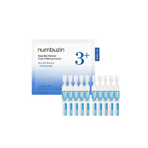 Numbuzin Blue Bio-Retinol Pore Refining Serum 1.3ml/10 ea