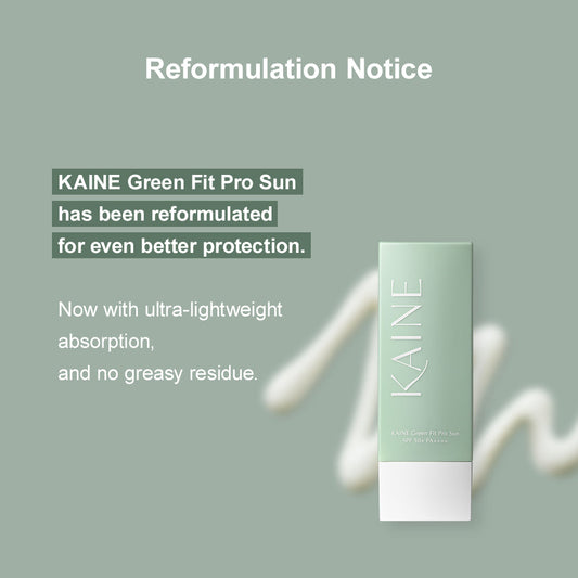 Kaine Green Fit Pro Sun SPF 50+pa++++ 55ml