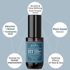 Cos de baha RT Retinol tranexamic acid CICA 30ml