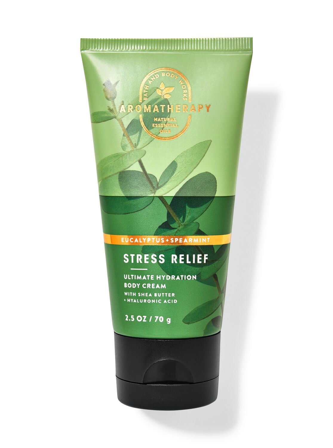 Bath & Body Works Aromatherapy Eucalyptus Spearmint Travel Size Ultimate Hydration Body Cream 70g