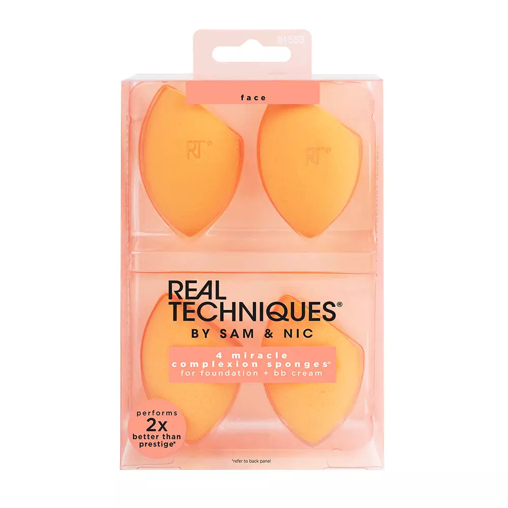 REAL TECHNIQUES 4 MIRACLE COMPLEXION SPONGES
