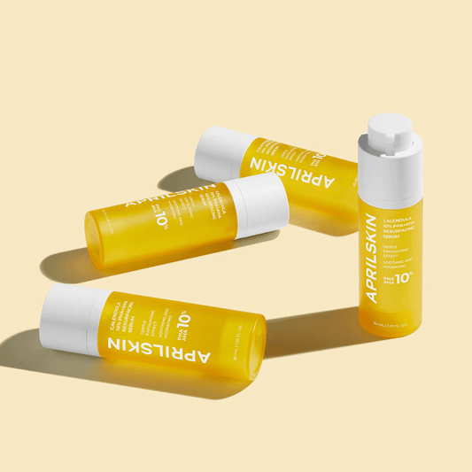 April Skin Calendula 10% PHA + AHA Resurfacing Serum - 30 ml(Exp:2026/12)