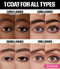 HUDA BEAUTY 1 COAT WOW! EXTRA VOLUMIZING AND LIFTING MASCARA 10ml