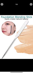 Shein stainless steel spatula, makeup applicator
