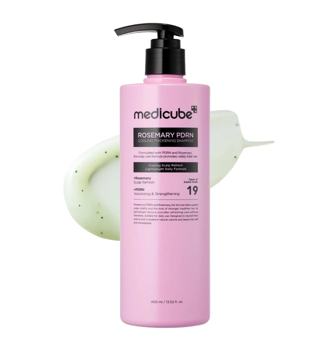 medicube ROSEMARY PDRN COOLING THICKENING SHAMPOO (400ml)