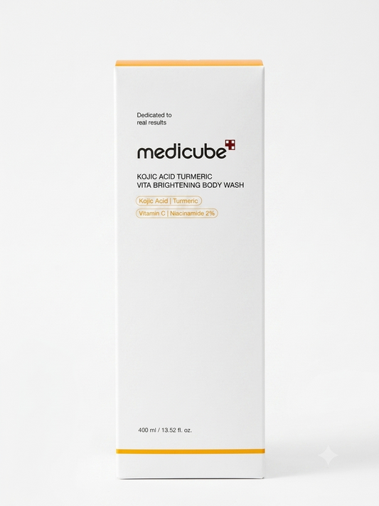 Medicube kojic acid turmeric vita brightening body wash 400ml