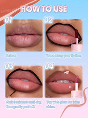 Sheglam Line To Shine Peel-Off Lip Stain & Gloss Duo-512 Mocha Cream