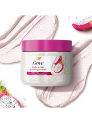 Dove Dragon Fruit & Coconut Body Scrub 495g