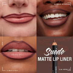 Nyx Suede Matte Lip Liner Velvet Soft Vegan Lip Pencil