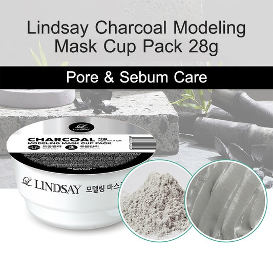 LINDSAY Modeling Mask Cup Pack 28g [Charcoal]