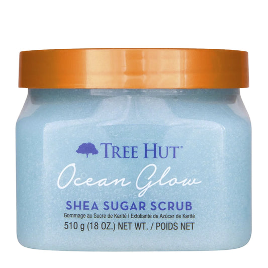 Tree hut ocean glow shea sugar scrub 510g