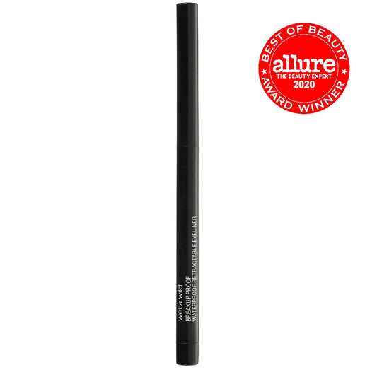Wet n Wild Breakup Proof Waterproof Retractable Gel Eyeliner | Blackest Black