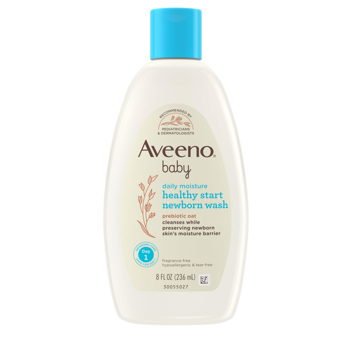 Aveeno Baby daily moisture healthy start newborn wash probiotic oat 236ml